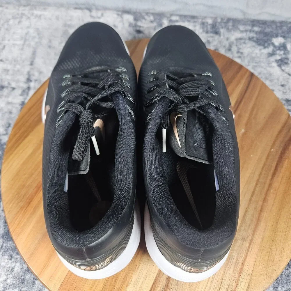 Nike React Vapor 2 Black Bronze Golf Cleats Shoes BV1139-001 Women's Size 8